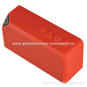Wireless Portable Music Mini Bluetooth Speaker, Replaceable Rechargeable Battery